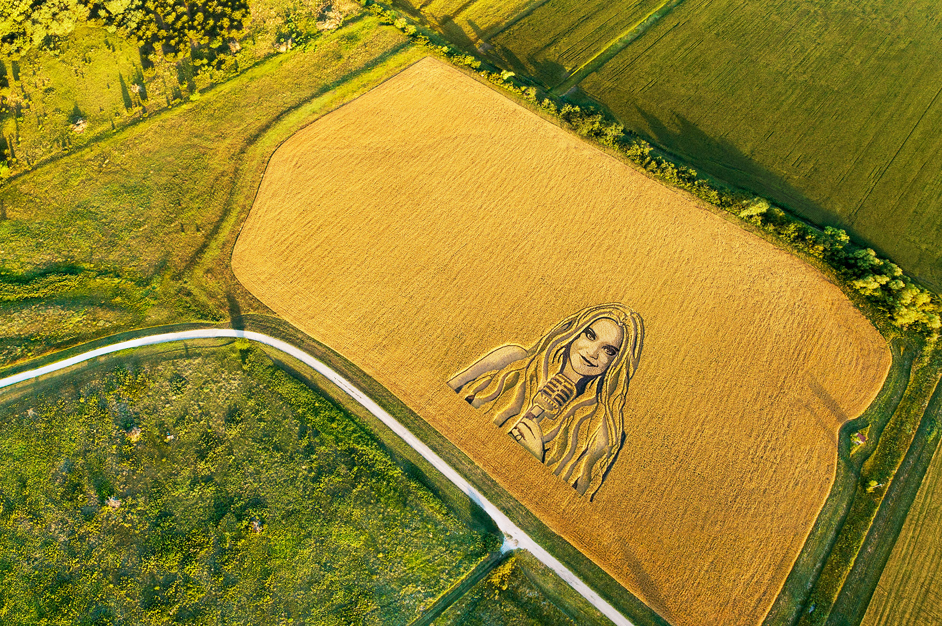 Spotify Made Giant Crop Circles of 3 Country Music