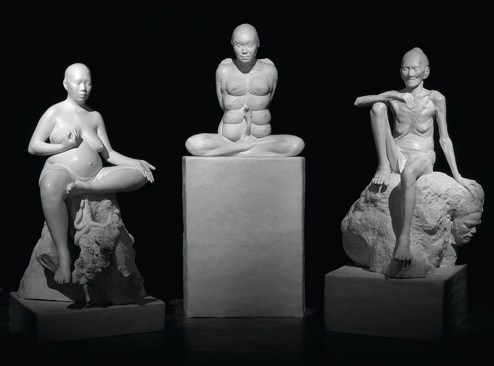 Three Buddha Mothers, 1996 Three Buddha Mothers, 1996