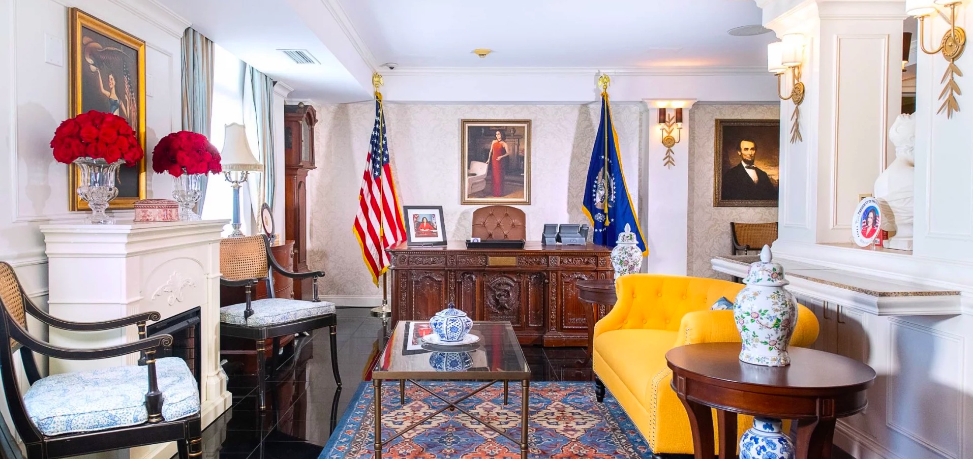 The Selina Meyer Presidential Suite and Lounge, Hamilton Hotel The Selina Meyer Presidential Suite and Lounge, Hamilton Hotel