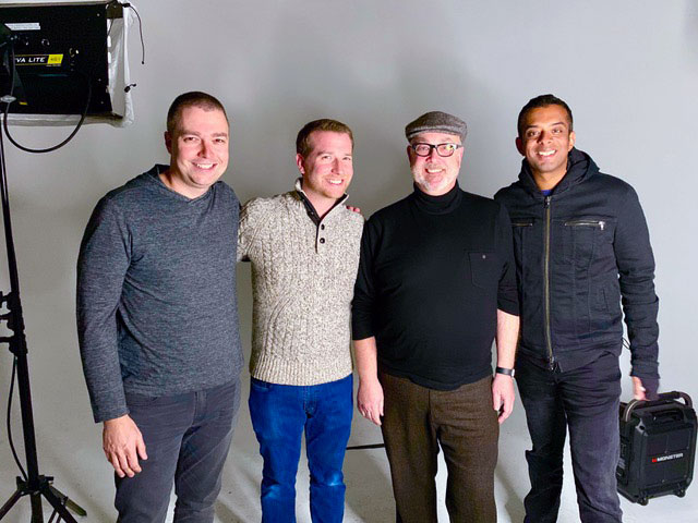 Left to right: Peter Szabo, Adam Friedman, John Montgomery and Rome Thomas Left to right: Peter Szabo, Adam Friedman, John Montgomery and Rome Thomas