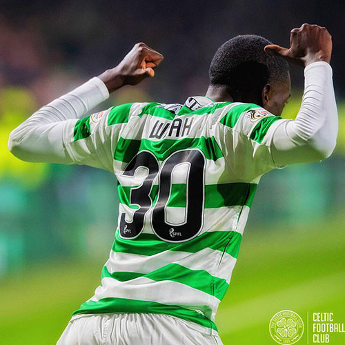 Timothy Weah, on loan at Glasgow Celtic Timothy Weah, on loan at Glasgow Celtic
