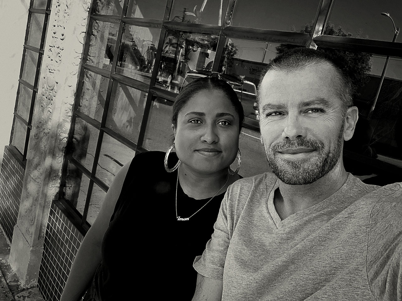 The author and her father today The author and her father today