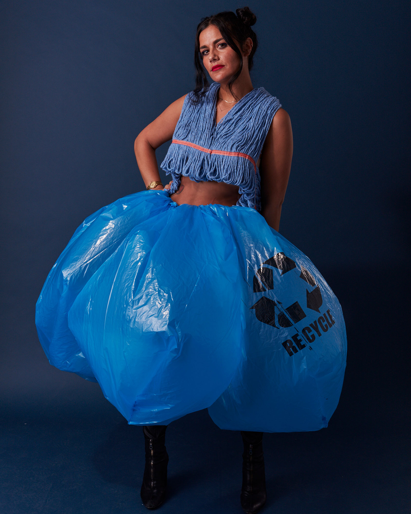 W+K Staff Dress in Office Supplies for Brilliant Fashion Week Shoot | Muse  by Clios