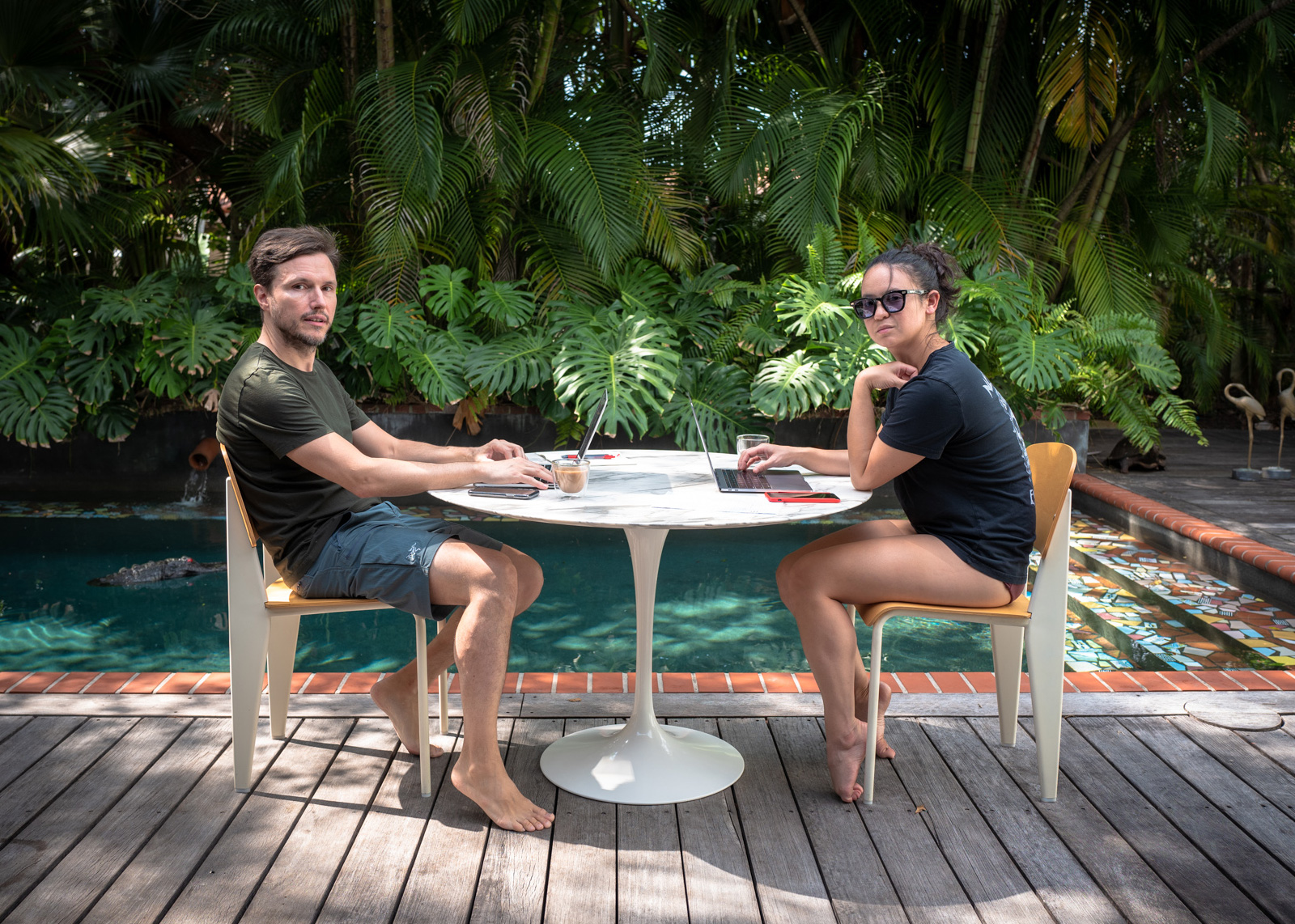 Matt Atkatz and Liz Marks Matt Atkatz and Liz Marks