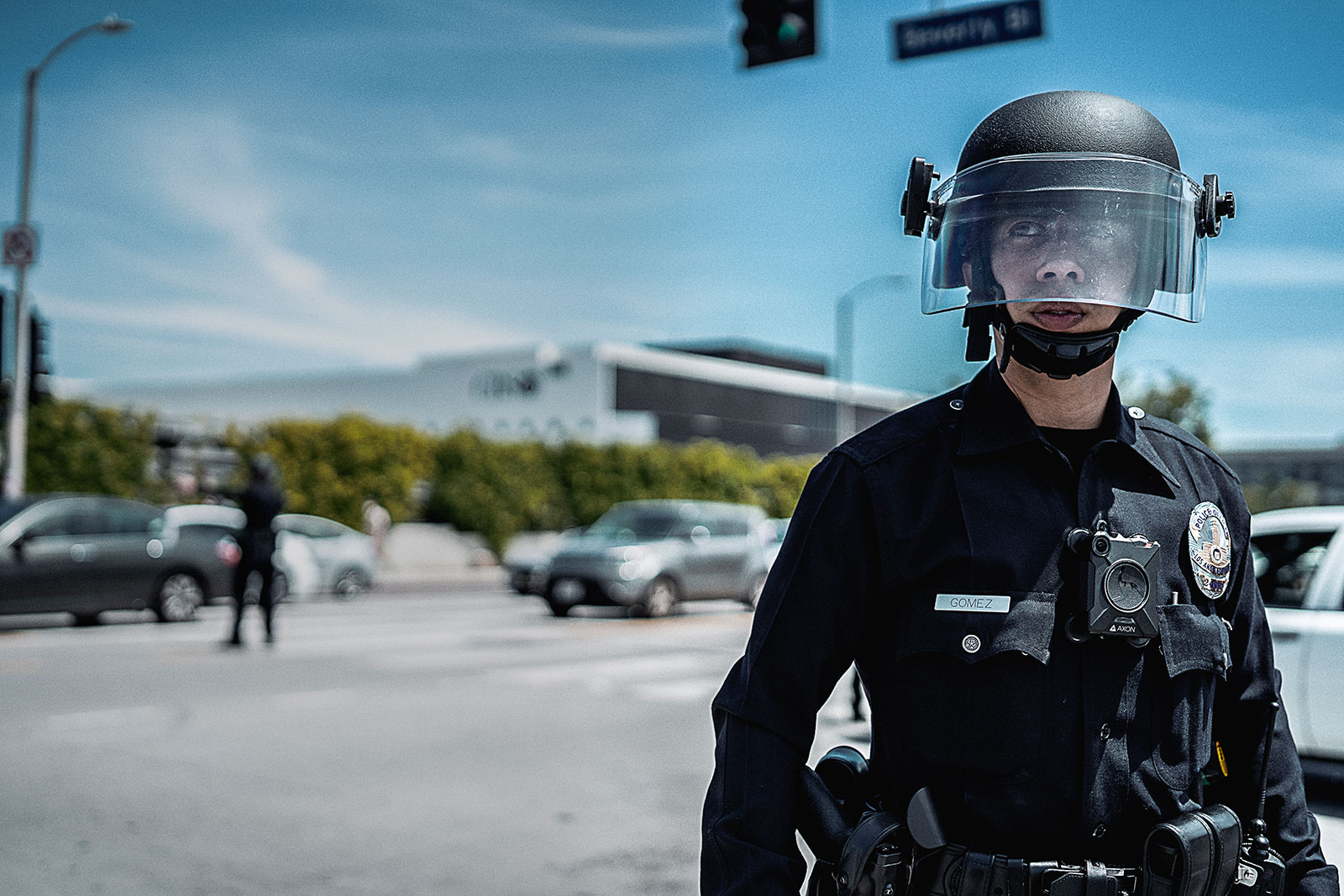 L.A. Protest, Cop, Los Angeles, May 30, 2020 L.A. Protest, Cop, Los Angeles, May 30, 2020