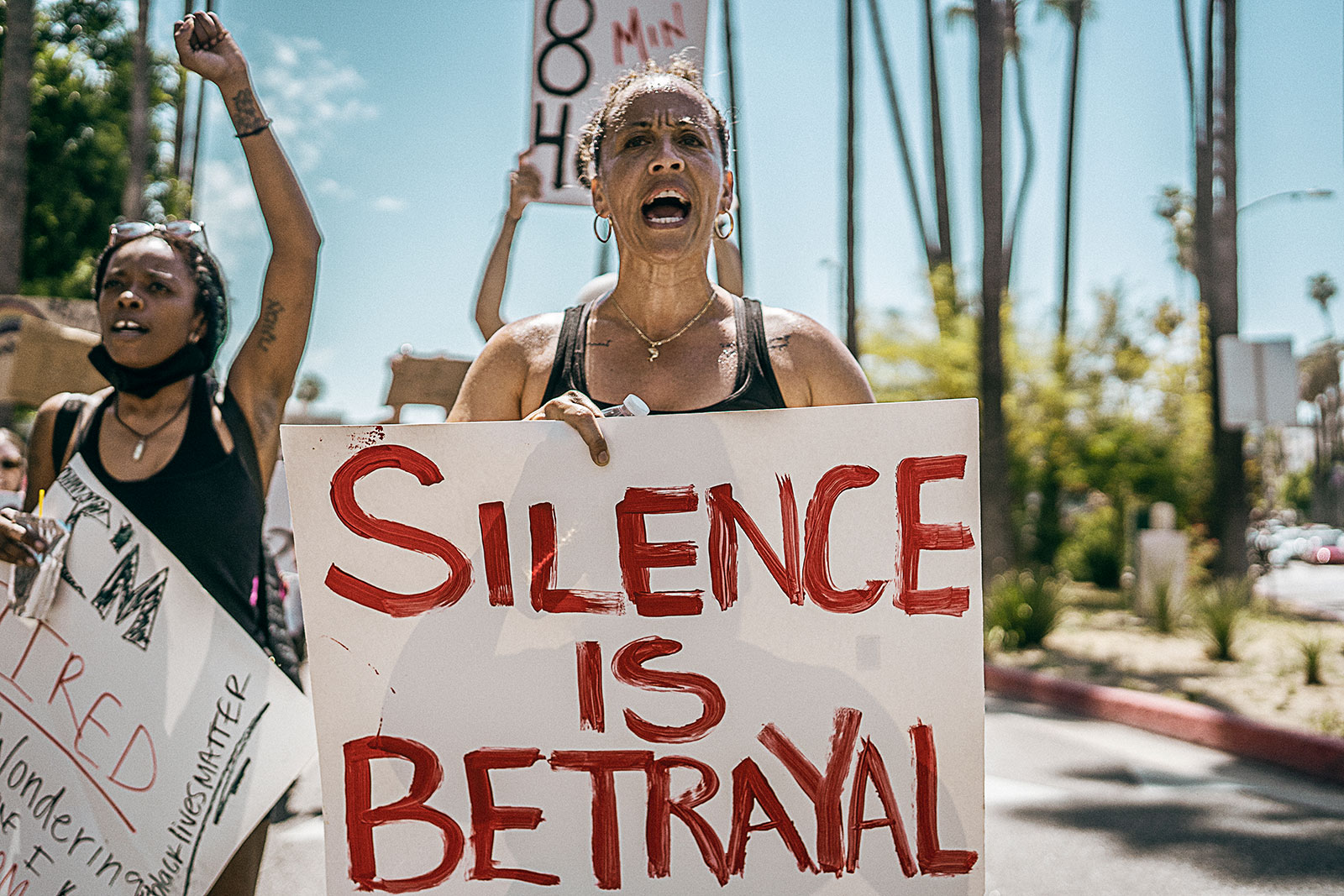 Silence Is Betrayal, Los Angeles, June 3, 2020 Silence Is Betrayal, Los Angeles, June 3, 2020