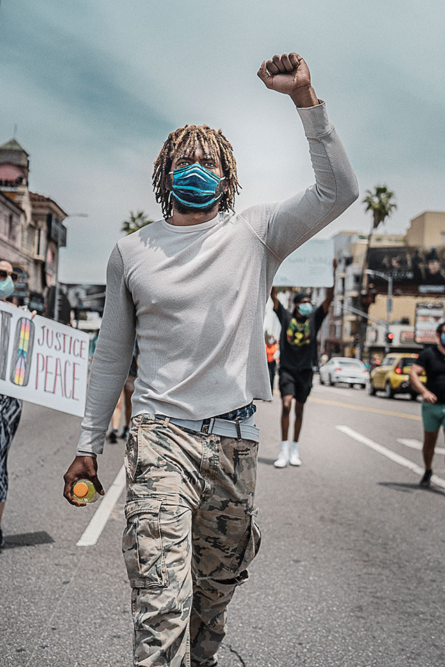 Fist, Hollywood, June 2, 2020 Fist, Hollywood, June 2, 2020