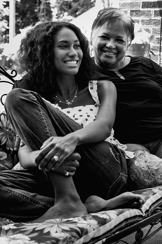 Liza Mickens (left) is the great-great granddaughter of Maggie L. Walker, the first African-American woman to charter a bank and serve as its president in the United States. She is encouraged by the real, honest conversations that are happening around the inequalities of our health and financial systems, as well as police brutality. Photo by <a href="https://www.taniadelcarmen.com/">Tania del Carmen Fernández.</a> Liza