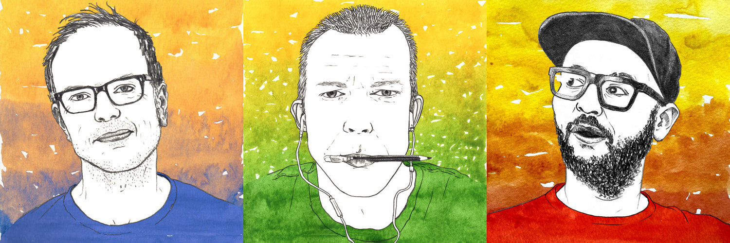 Keith Jopling, Mick Clarke and Eric Karsenty Keith Jopling, Mick Clarke and Eric Karsenty