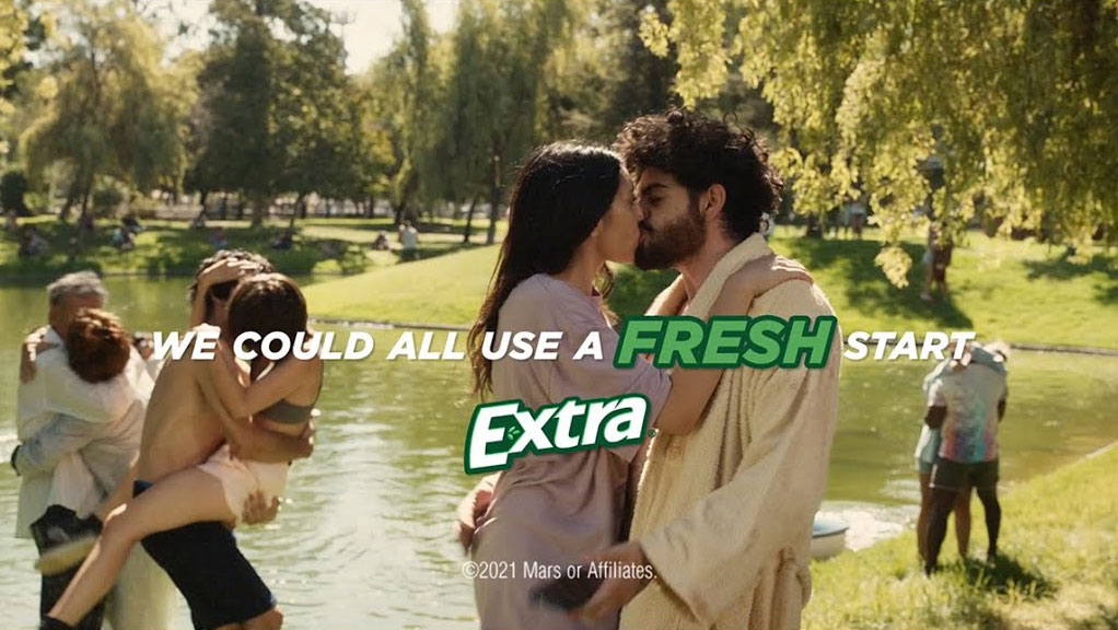 Prepare For An Orgy Of Togetherness Says Extra Gum S Epic New Ad Muse By Clio