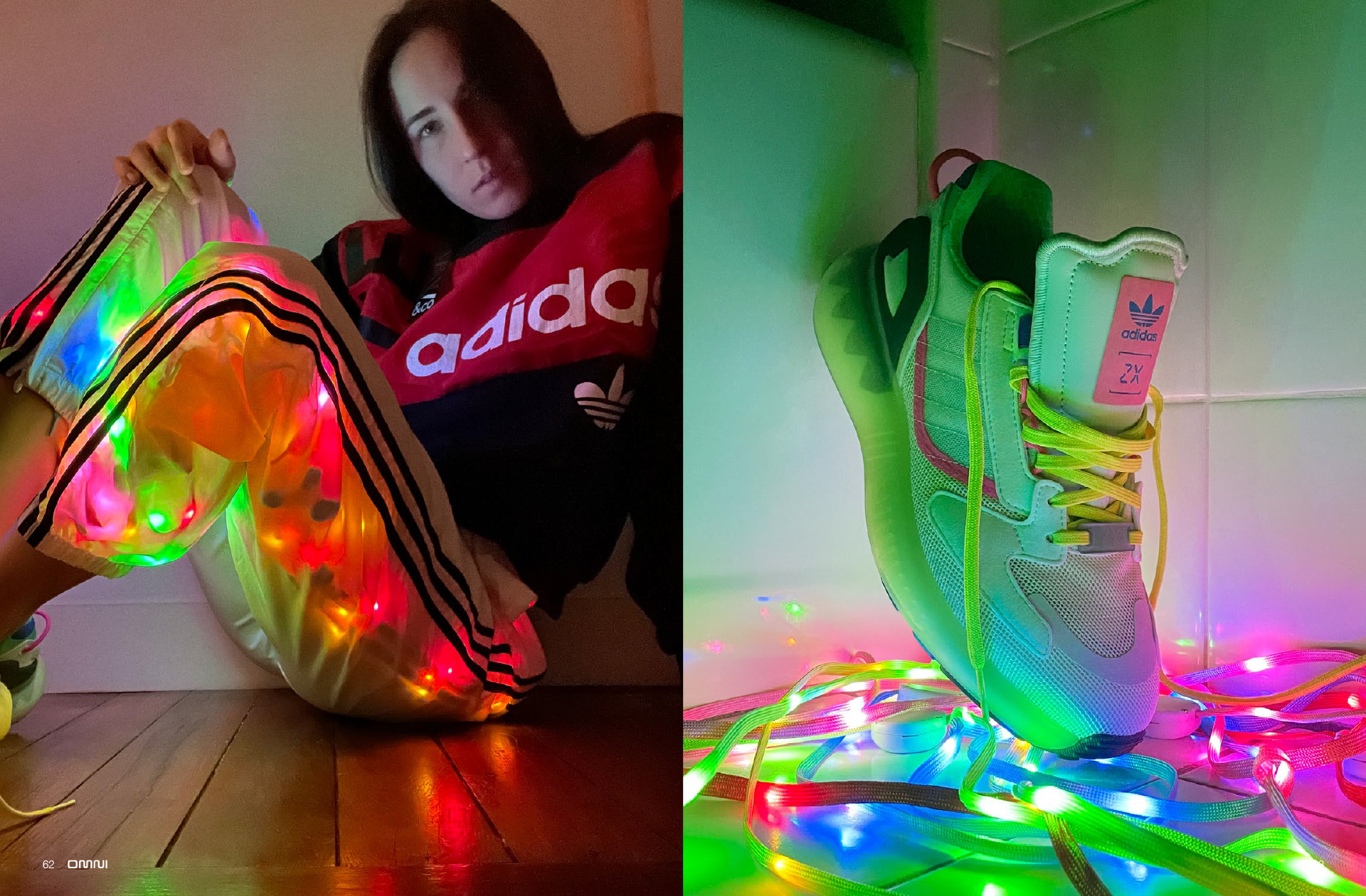 LIKE SPORTSページ Adidas Just Published a New Issue of '80s Sci-Fi Magazine Omni