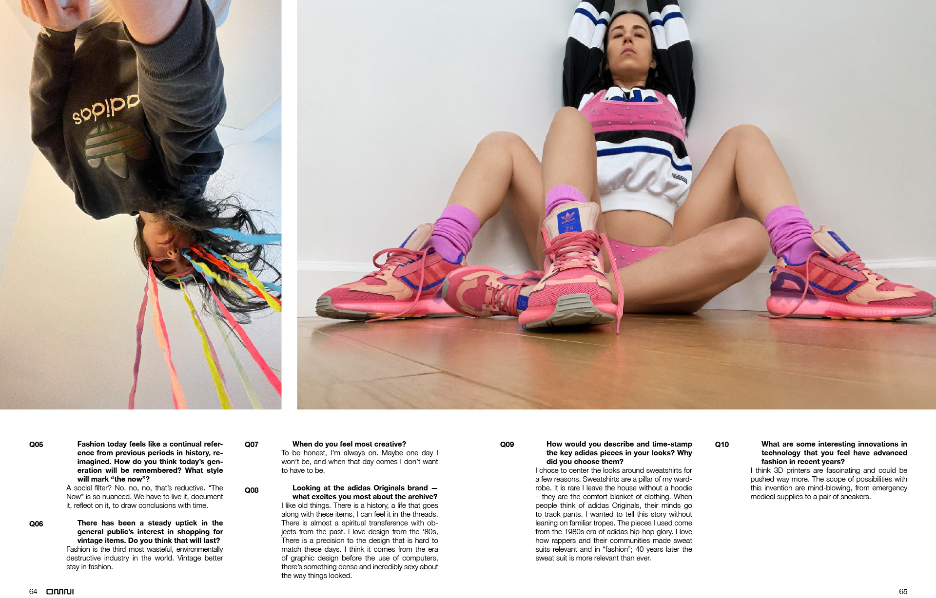 Adidas Just Published a New Issue of '80s Sci-Fi Magazine Omni