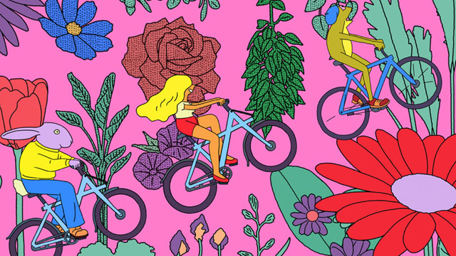 VanMoof | Time to Ride the Future | Illustration: Jim Stoten VanMoof | Time to Ride the Future | Illustration: Jim Stoten