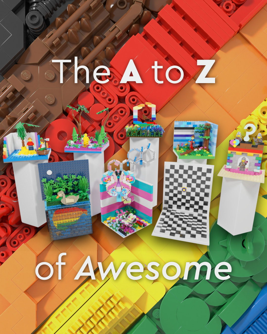 Lego Builds 'The A-Z of Awesome' for Pride Month and Beyond