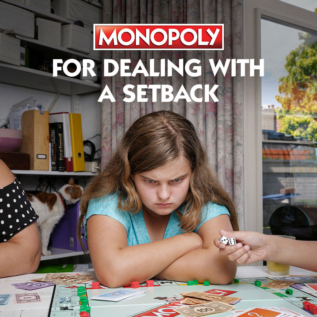 Monopoly Leads to Fighting and That's OK, Say Game's New Ads Muse by