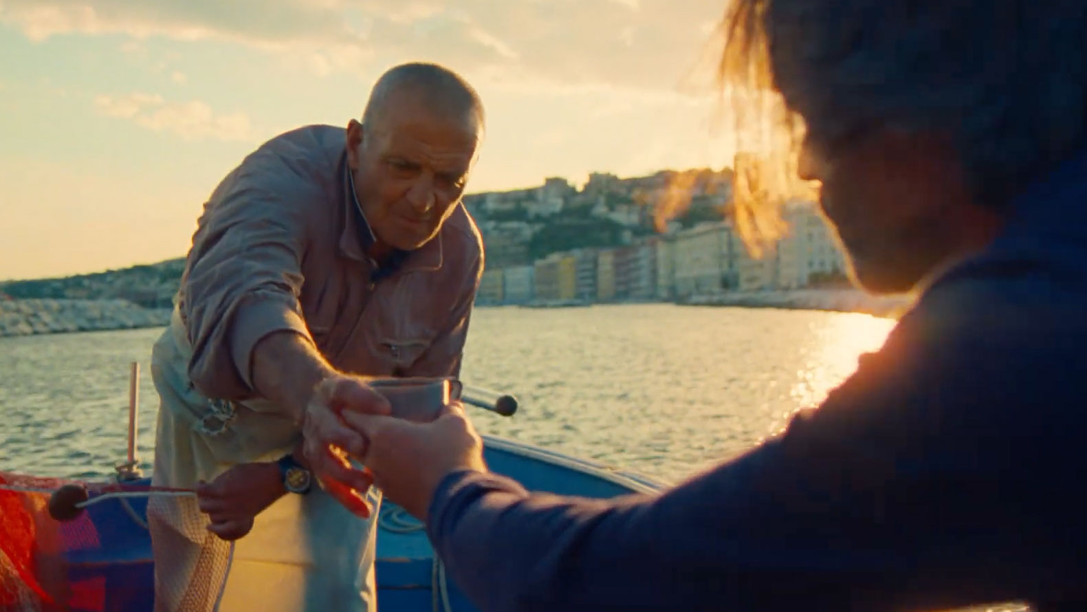 A still from Nescafé's new spot "World Says Coffee"