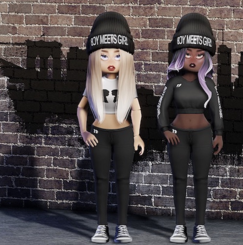 Blueberry dresses up avatars