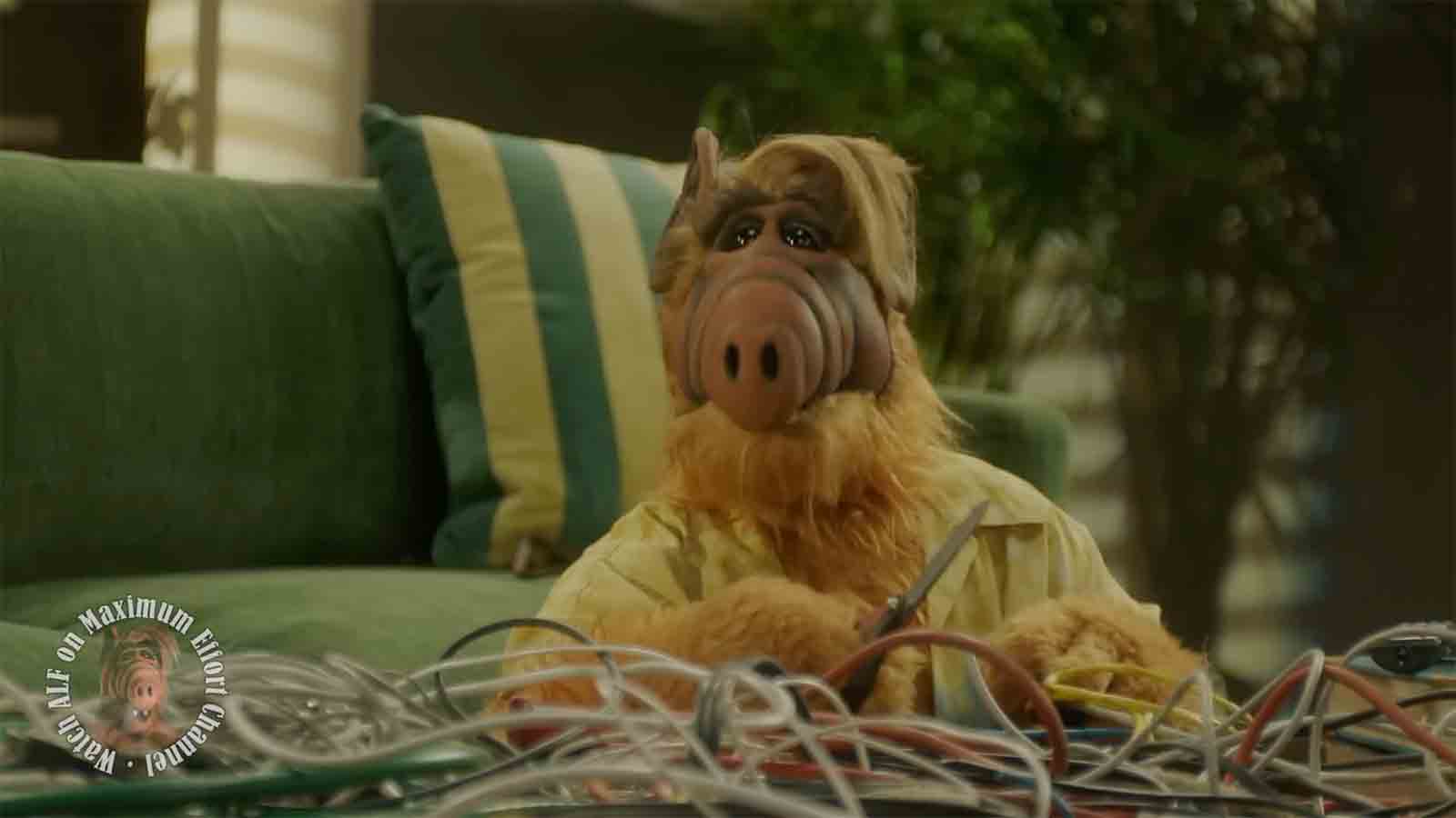 ALF Reborn On Ryan Reynolds Maximum Effort Channel In Ads For Big 